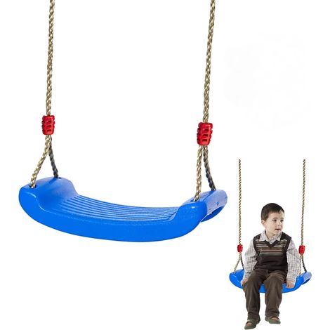 Siège de balançoire — Accessoire pour aires de jeux pour enfants (intérieur et extérieur). Longueur réglable. Charge maximale : 100 kg. (1/5)