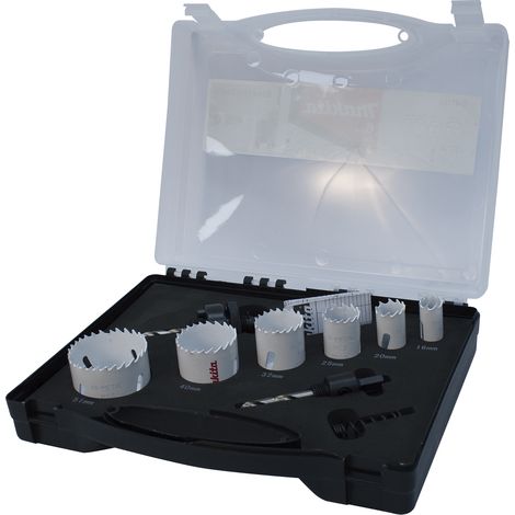 MAKITA D-47123 ESTUCHE DE BROCAS DE CORONA BI-METÁLICAS 6PCS (1/10)