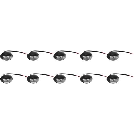 10 lampes témoin LED feux latéraux économes en énergie pour camion remorque (1/5)