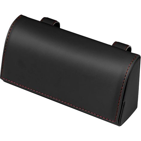 Étui multifonction pour lunettes de soleil de voiture avec fermeture magnétique dissimulée (noir) (1/5)