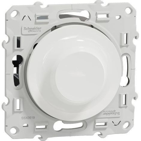 Variateur de lumière complet 2 fils – Mode de pose électricité – Pour transformateur électronique blanc – Schneider Electric (1/9)