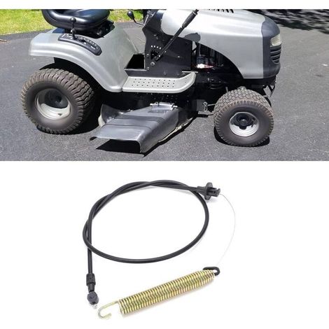 cable embrayage lame tracteur tondeuse,Cable Embrayage Lame Tracteur Tondeuse,Câble Craftsman Ltx1000,Câble D'Embrayage De Pont 175067 169676 21547184 Remplacement En Métal (1/5)