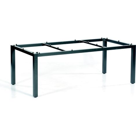 Aluminium-Tischgestell Base Farbe anthra zit