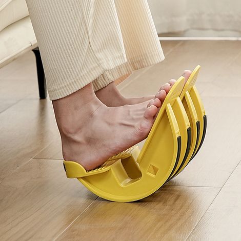Achillessehnenrad, Knöchelhaken mit eingeschränkter Dorsalflexion, Achillessehnen-Plantarfasziendehner, Trainingsgerät für den Knöchel (1/2)