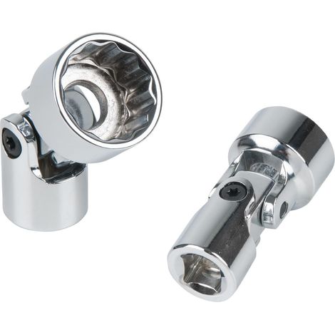 Douille 12 pans articulée 3/8" pour transmission, 18 mm (1/4)