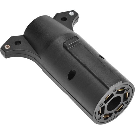 12V Anhängerstecker-Konverter, 7-polig auf 6-polig N & S, gute Leitfähigkeit, Anhängerstecker-Adapter, Konverterstecker.