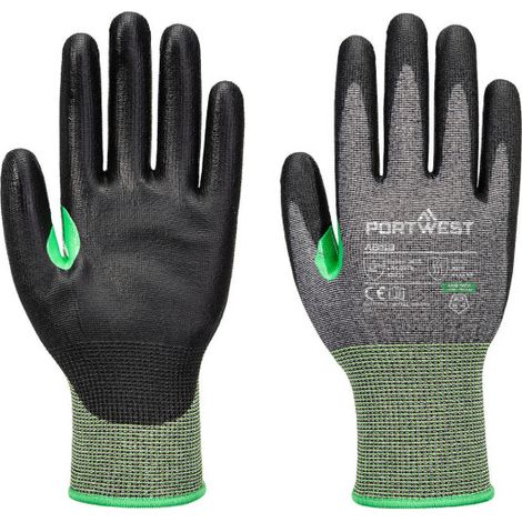 Guante de PU CS Cut C15 A638 M Gris/Negro (1/2)