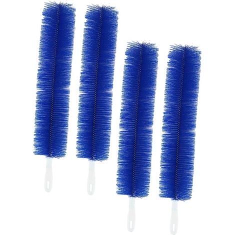 XEPHO Lot de 4 brosses de nettoyage multifonctions en toile d'araignée pour ventilateurs électriques - Design ergonomique pour enlever la poussière sans effort - Compact et portable