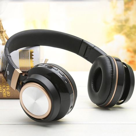 Trade Shop - Inalámbrico Bluetooth Fm Estéreo Auricular Tf Tarjeta Manos Libres Micrófono S110 - (1/5)