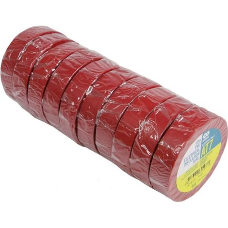 Advance 178315 - AT7 PVC - Insulating adhesive tape 15mmx10m Red - flame retardant