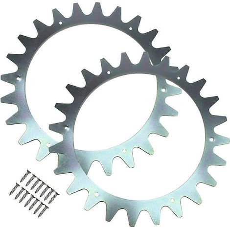 F9p Tlmc 01 2 Espigões para Cortador de Grama Mcculloch Rob R1000 R800 R600 J0r com 14 Parafusos Autoatarraxantes (1/3)
