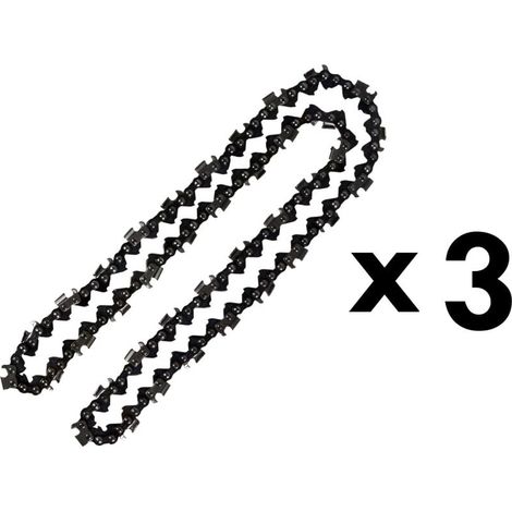Set di 3 catene 76 maglie per motosega[A+++] (1/2)