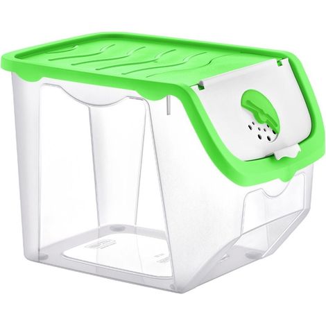 Recipiente para almacenar verduras, frutas, cebollas, patatas, 12 l (1/3)