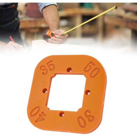 Gabarit d'angle arrondi petit arc R30-R50, moule d'angle arrondi pour le travail du bois, machine à arrondir les angles intérieurs de placard, outil de chanfreinage d'arc. (1/5)