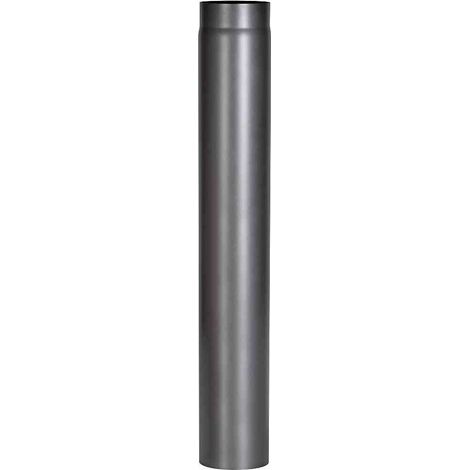 FireFix Ofenrohr Ø150 mm / 1000 mm dunkelgrau (1/2)