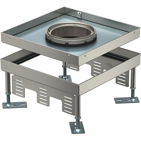 OBO Bettermann Quadratische Kassette Tubus-Deckel 243x243x100 Edelstahl, rostfrei, 7408980