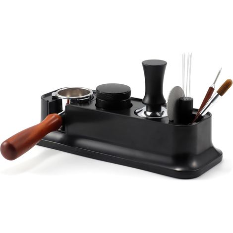 Station De Bourrage - 51 À 58 Mm - En Abs - Pour Machine À Café Expresso - Noir - 1 Pièce (1/5)