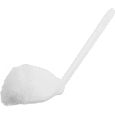 Brosse de toilette, blanc, pour rebords WC et sous le rebord (1/5)
