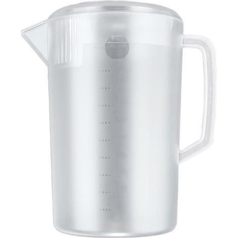Vvikizy Carafe à eau Frosted en plastique PC Grande capacité Résistant aux hautes températures (1/3)
