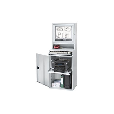 eurokraft pro  Postazione di lavoro per computer  lamiera
