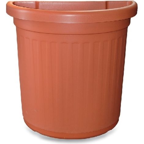 VASO A PARETE 'CRETA' cm 25x50x50h