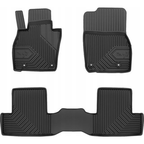 Tapis de sol, tapis d'essuie-glace et bacs en caoutchouc pour Mazda CX-60 à partir de 2022 : 77 (1/5)