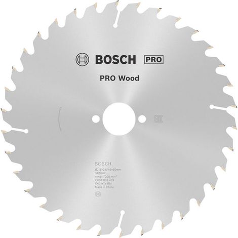 Bosch Accessories Optiline 2608838409 Lama circolare 216 x 30 x 1.6 mm Numero di denti: 34 1 pz.