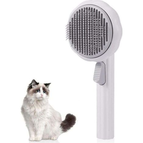 BEBUSINGOTO Haustierkamm, Katzenkamm, Haustierbürste