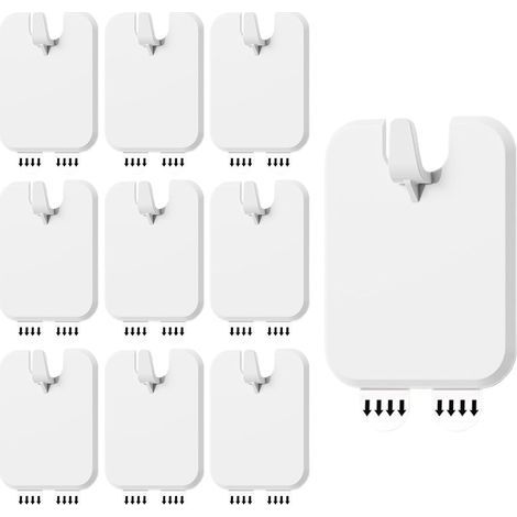 Set mit 10 Bilderrahmenhaken – Universelles Montageset für Wohnungen, Hotels, Studentenwohnheime, Raumdekoration, Gemälde, Spiegel, Leinwände (1/5)