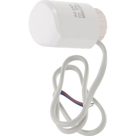 Elektrischer Thermostat zur Regelung Ihres normalen elektrischen Stellantriebs, Heizung mit Heizkörper, gebrauchsfertiges Design (1/5)