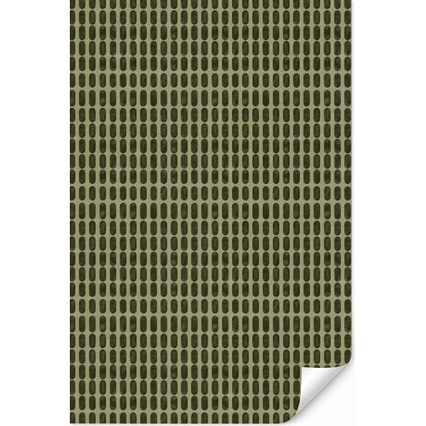 Carta da Parati Ritmico - Impatto - Verde 200x300 cm (1/5)