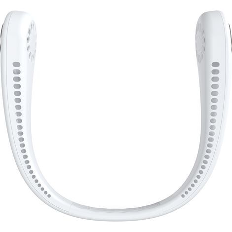 Ventilateur de cou suspendu, léger et délicat, nouvelle tendance internet, vitesse de ventilation réglable, mini ventilateur rechargeable et économe en énergie (1/4)