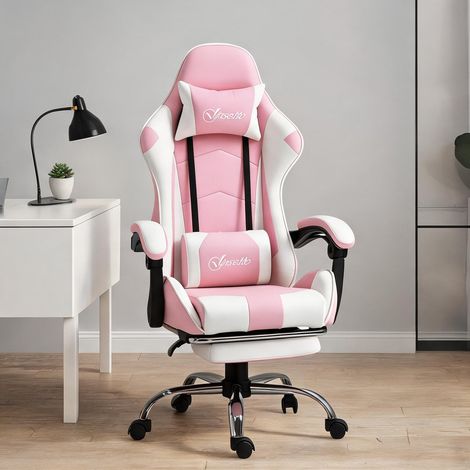 Chaise de bureau en espuma plástico aço e PVC 64 x 67 x 127 cm (1/5)