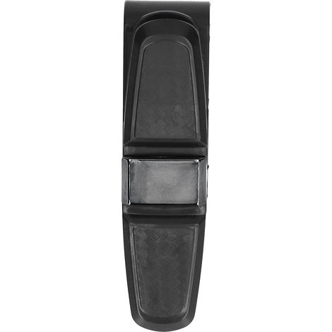 Porte-lunettes universel pour visière de voiture en fibre de carbone, support rotatif 180° pour lunettes de soleil, cartes et billets (1/5)