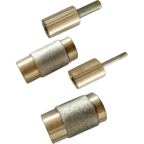 Tête De Broyeur De Vitrail, 4 Ensembles, Meule Diamantée Pour Carrelage Et Verre (1/5)