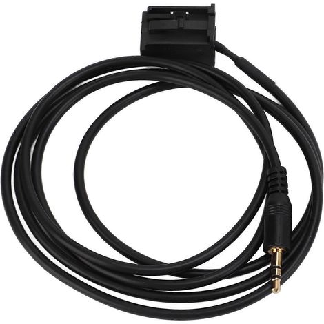 Câble adaptateur audio 3.5mm, prise auxiliaire pour Opel Agila, CD30, CDC40, Opera DVD90, CD70, remplacement stéréo, connexion autoradio. (1/4)