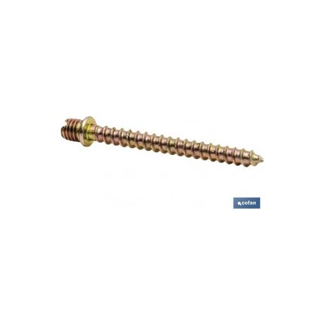 Confezione da 100 viti per fascette metalliche 6x30