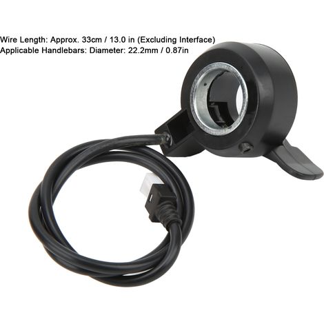 Manopola dell'acceleratore per bici elettrica con motore centrale TSDZ-2 e display VLCD5 (1/5)