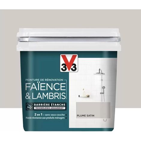 Peinture De Rénovation V33 Faïence & Lambris Plume 0,75 L