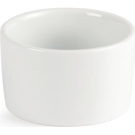 Ramequins Contemporains Blancs 90mm (Lot de 12) - Ref U176 - Olympia (1/5)