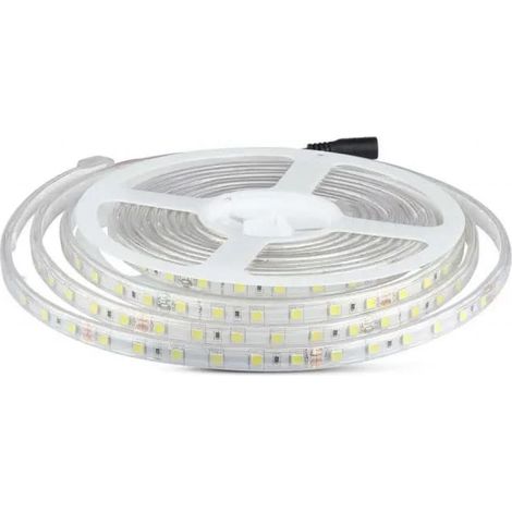 V-TAC Streifen LED SMD5050 10W/m 5m 60 LED/m 24V Warmweiß IP65 11,4mm