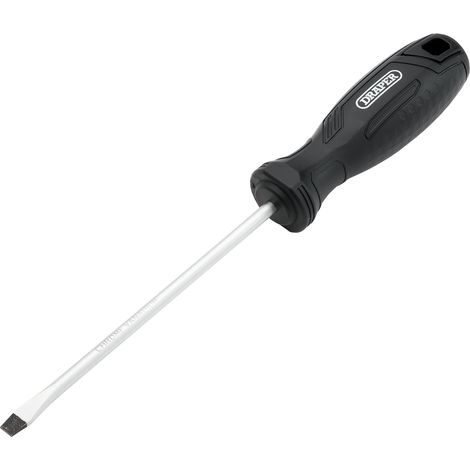 Draper SL5.5X125MM Slotted Screwdriver with Hard Grip Handle