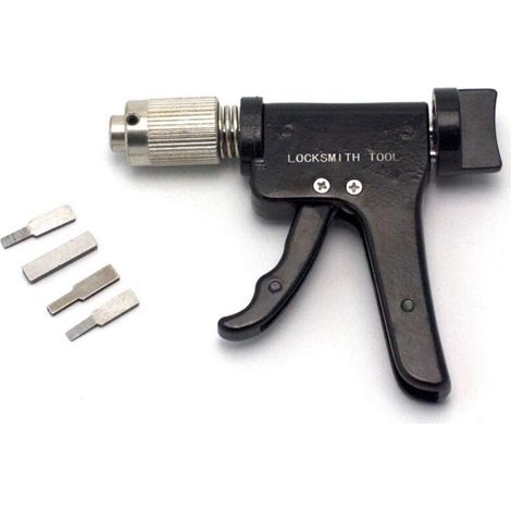 SJLERST Outil avancé de rotation de pistolet rapide avec tête magnétique en acier inoxydable (1/5)
