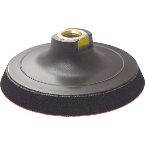 Lijadora flexible EDALCO autoadherente 125 mm con base PGVF y diseño ergonómico.