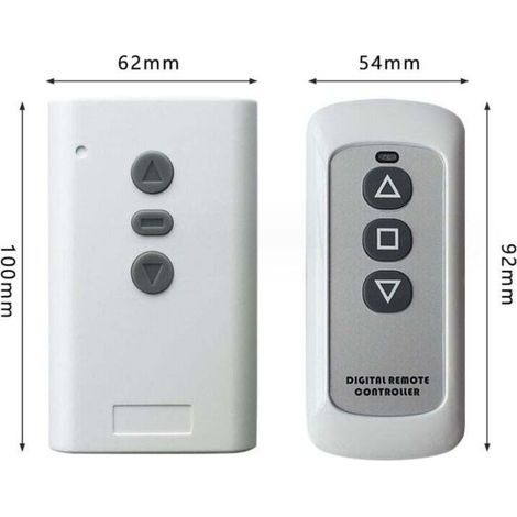 Muntra-Commutateur de télécommande sans fil 433MHz, 220V projecteur universel rideau télécommande sans fil commutateur élévateur marque Contrôleur de tissu d'écran électrique (1/4)
