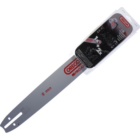 Jardiaffaires – Guide Oregon 50 cm 208SFHD009 – Lot de 2 chaines 73DP072E – Pas 3/8, Jauge 1,5mm, 72 maillons – Pour tronçonneuses Alpina, Husqvarna, Makita (1/3)