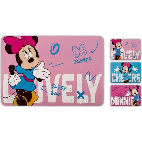 Disney Minnie Comeback Tischset, farbenfroh und pflegeleicht