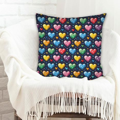 Housse de coussin 45x45 cm en polyester durable pour commémoratif de remise de diplôme (1/5)
