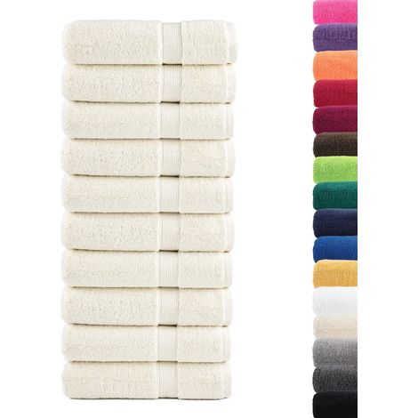 Serviettes de bain de qualité supérieure SOLUND 10 pcs 600g/m² (1/5)
