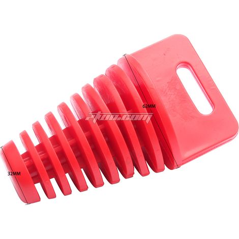 Off-road motorcycle/ATV/go-kart exhaust pipe modification, large muffler plug, anti-wash car plug, 32-62MM (1/4)